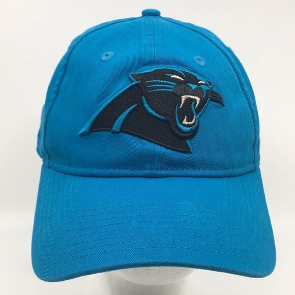 Men's New Era Carolina Panthers Adjustable Back-strap Baseball Cap Hat - Picture 1 of 13